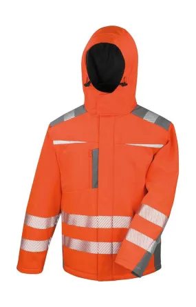 High Visibility Softshell Jacket - R331X - Orange