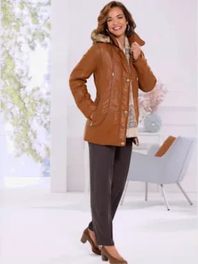 High-Quality Smooth Fabric Jacket.