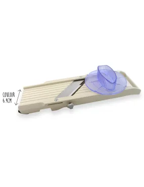 Mandoline japonaise Benriner largeur 6,4cm 3 lames inox