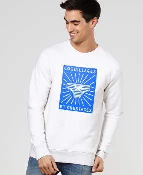 Sweatshirt homme Coquillages et crustacés