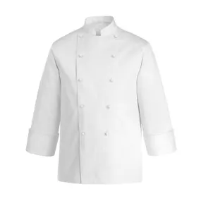 White EGOCHEF Security ML Kitchen Jacket