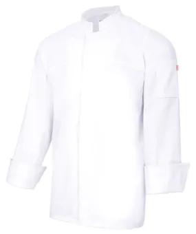 Long-Sleeve Chef Jacket - White - V5208A