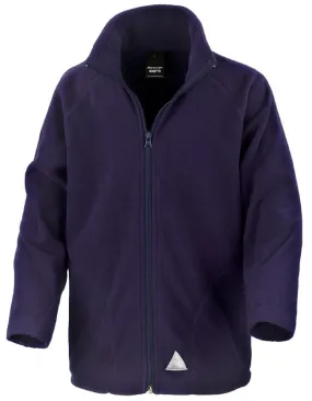 Navy Blue Kids Fleece Jacket - R114J/Y - Direct Result: Result #1